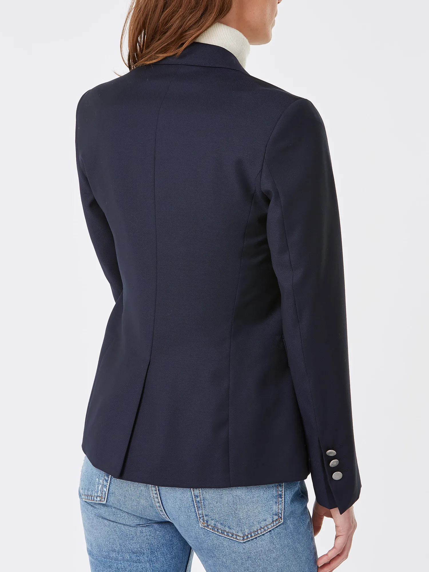 blazer_daniela_natt_pure_laine__boutons_dors_3.webp Femme Bruce Field Blazer Daniela natté pure laine à boutons dorés