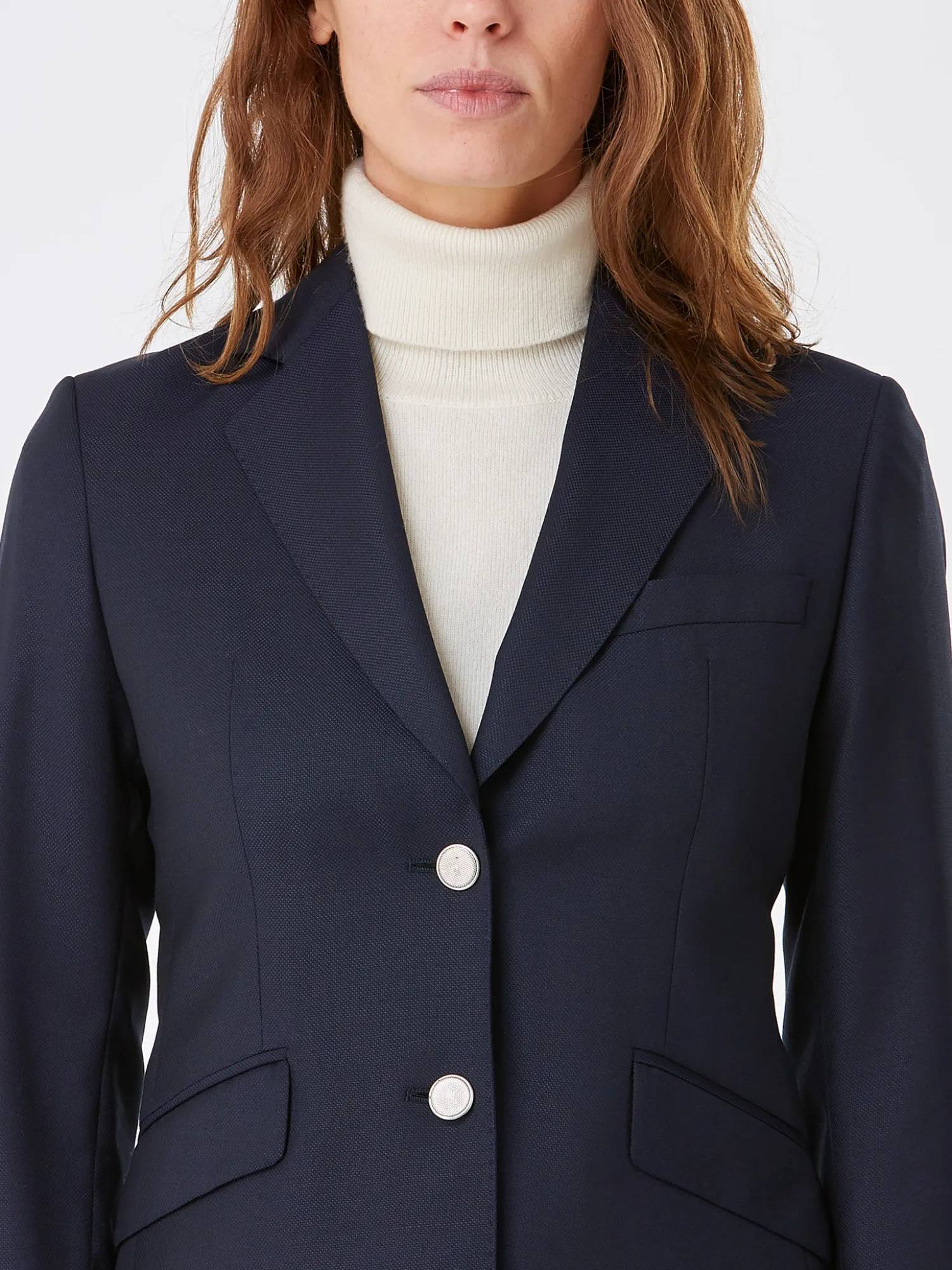 blazer_daniela_natt_pure_laine__boutons_dors_4.webp Femme Bruce Field Blazer Daniela natté pure laine à boutons dorés