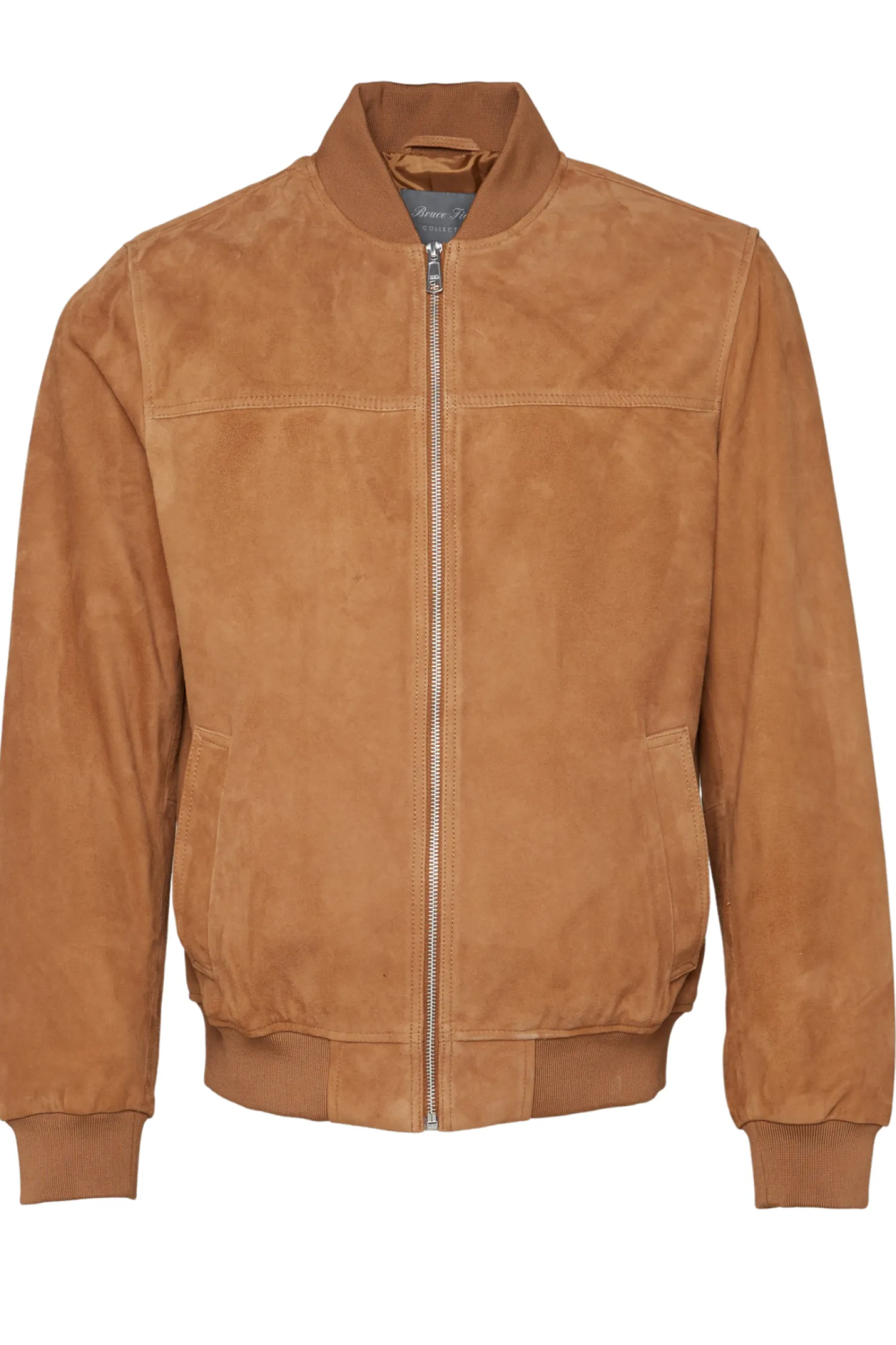 Homme Bruce Field Blouson Teddy en daim