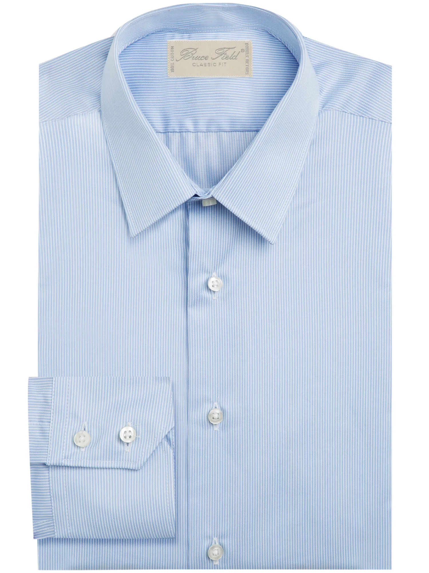 chemise_alexian_coupe_classique_pur_coton__fines_rayures_lausanne_2.webp Homme Bruce Field Chemise Alexian coupe classique pur coton à fines rayures Lausanne