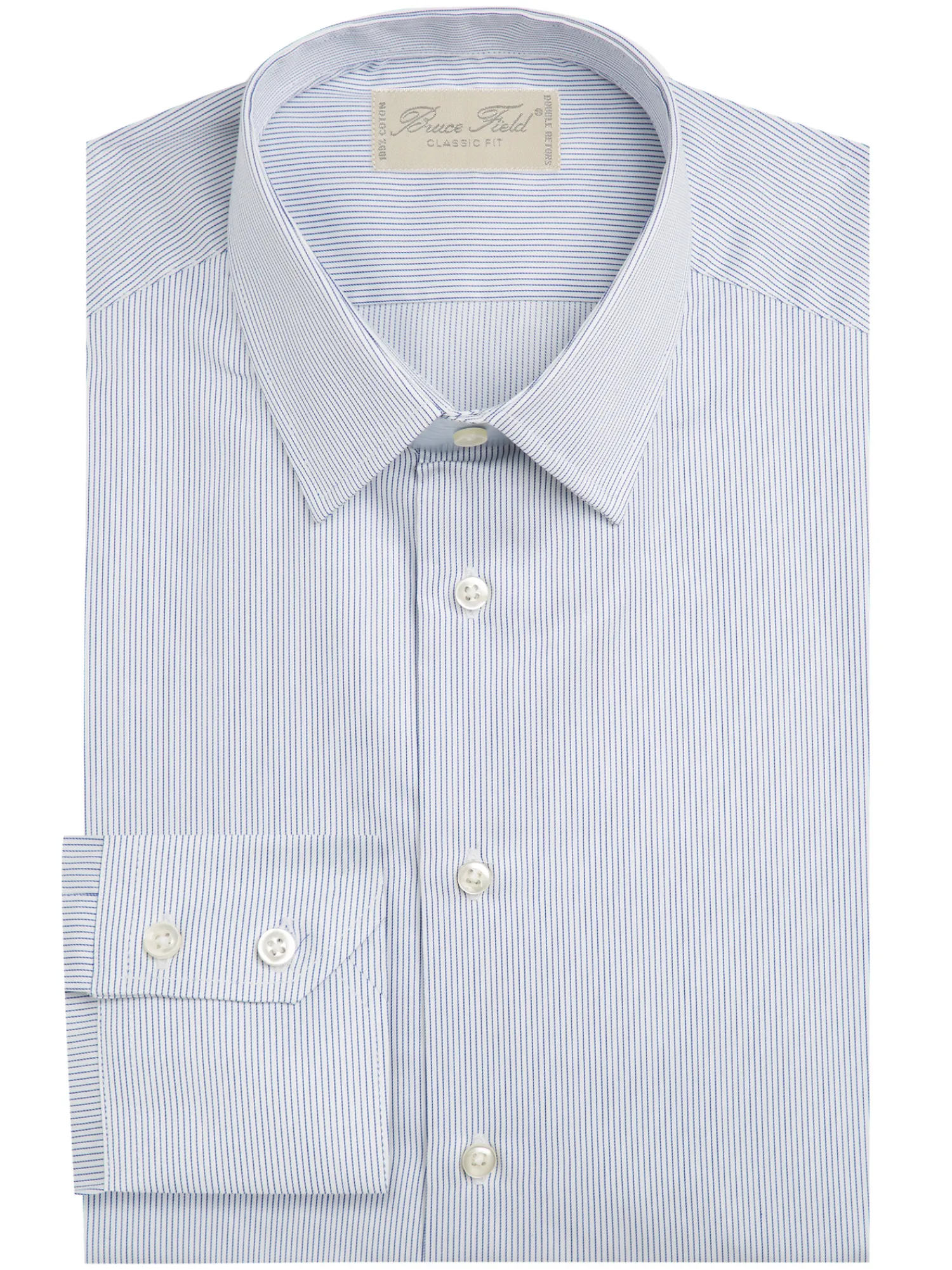 chemise_alexian_coupe_classique_pur_coton_finement_raye_martigues_2.webp Homme Bruce Field Chemise Alexian coupe classique pur coton finement rayée Martigues