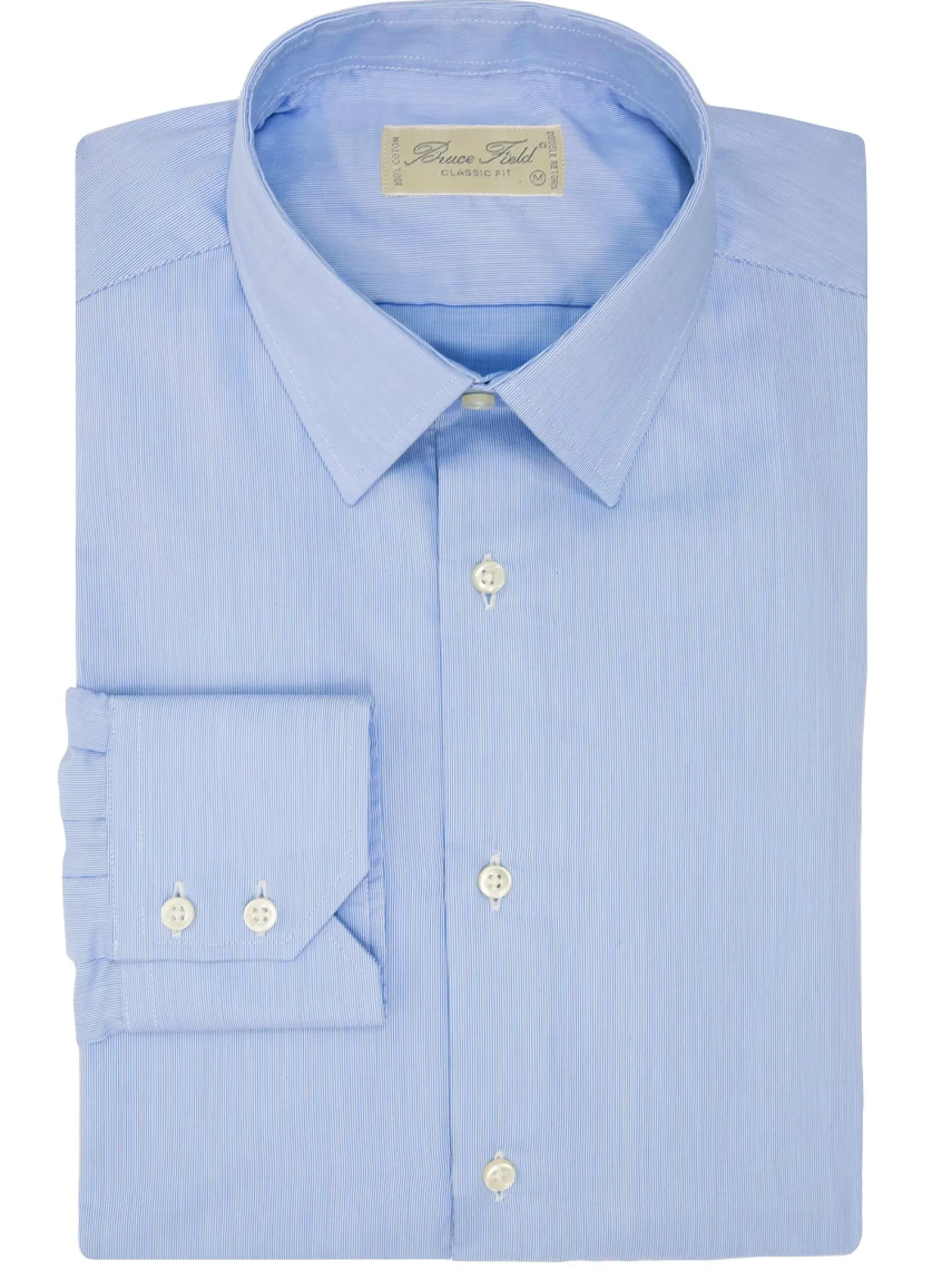 chemise_alexian_coupe_classique_pur_coton_finement_raye_monarques_2.webp Homme Bruce Field Chemise Alexian coupe classique pur coton finement rayée Monarques