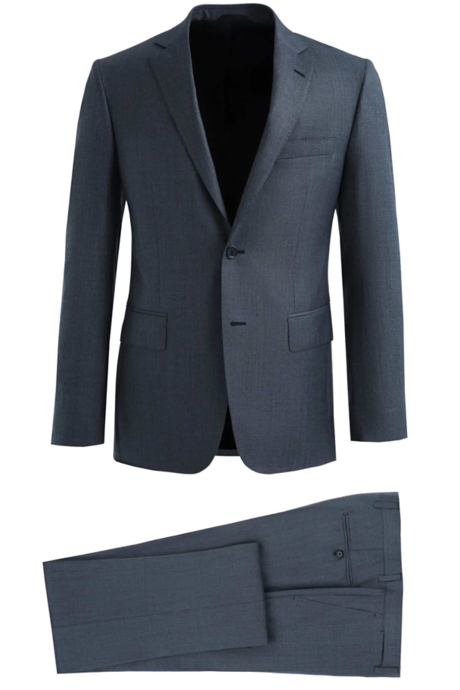 Homme Bruce Field Costume Didier grande taille ajustée pure laine Super 110's Vitale Barberis Canonico