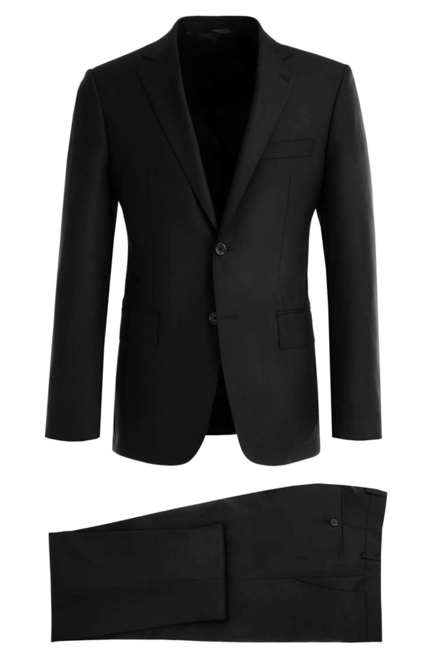 Homme Bruce Field Costume Didier grande taille ajustée pure laine Super 110's Vitale Barberis Canonico