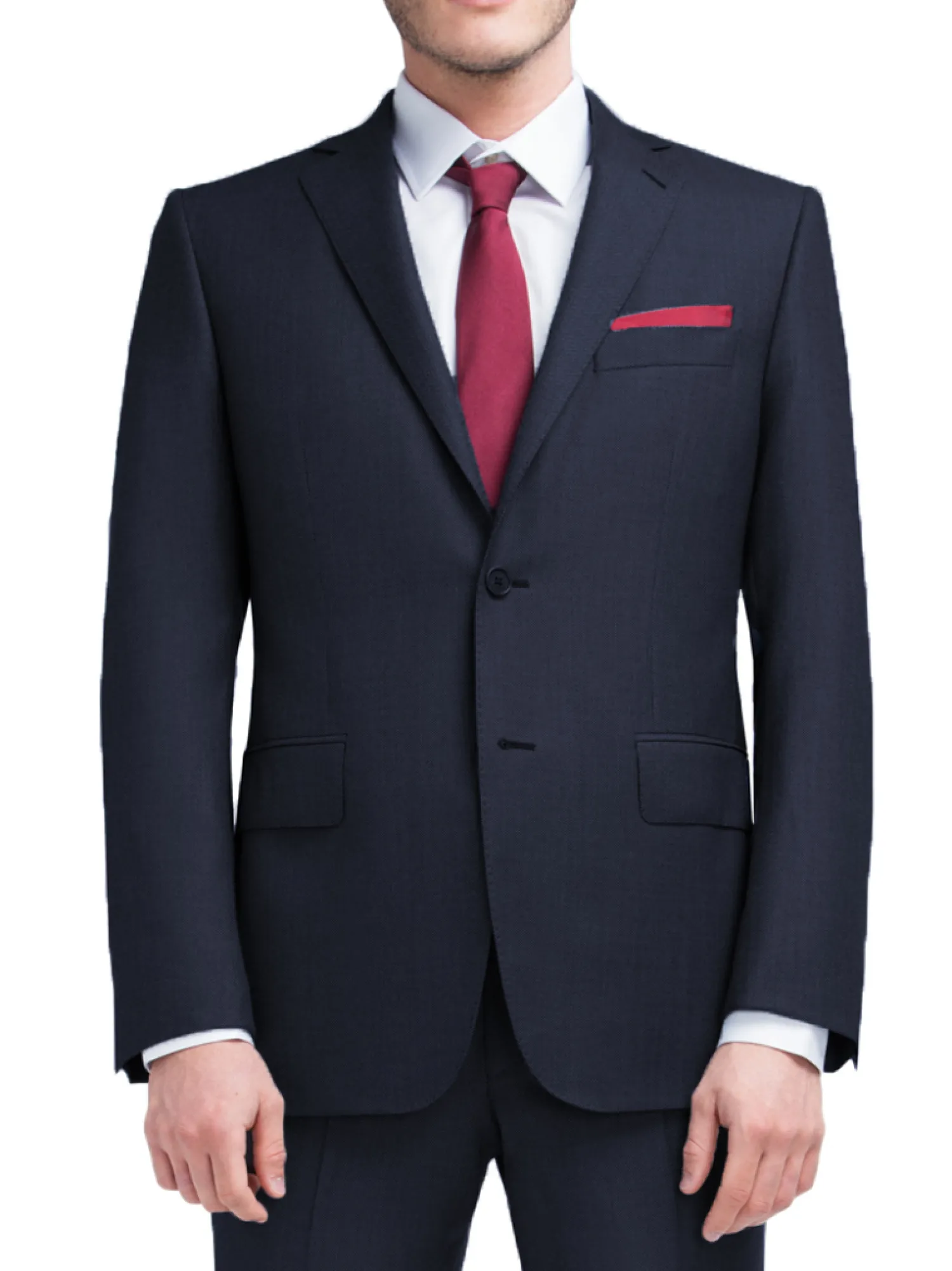 Homme Bruce Field Costume Didier grande taille ajustée pure laine Super 110's Vitale Barberis Canonico