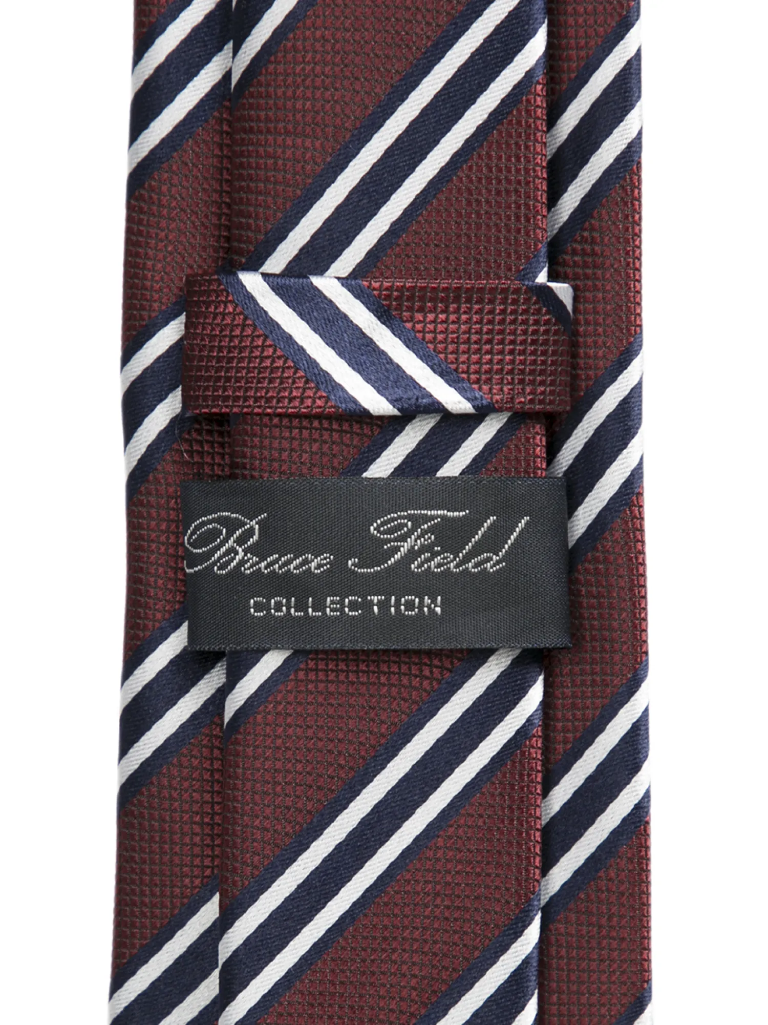 cravate_club_pure_soie_raye_2-2.webp Bruce Field Cravate club pure soie rayée