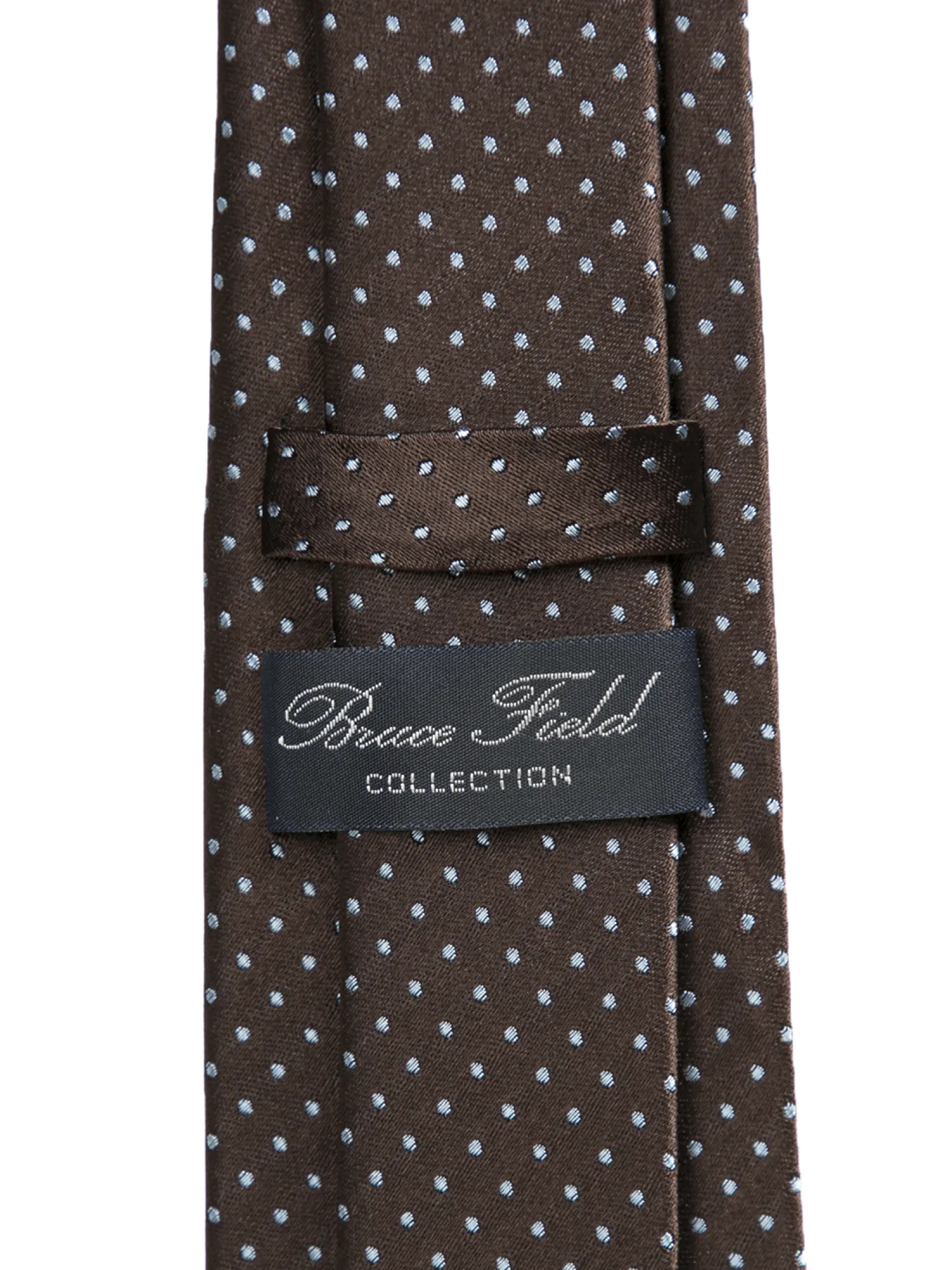 cravate_pure_soie__puces_2.webp Bruce Field Cravate pure soie à puces