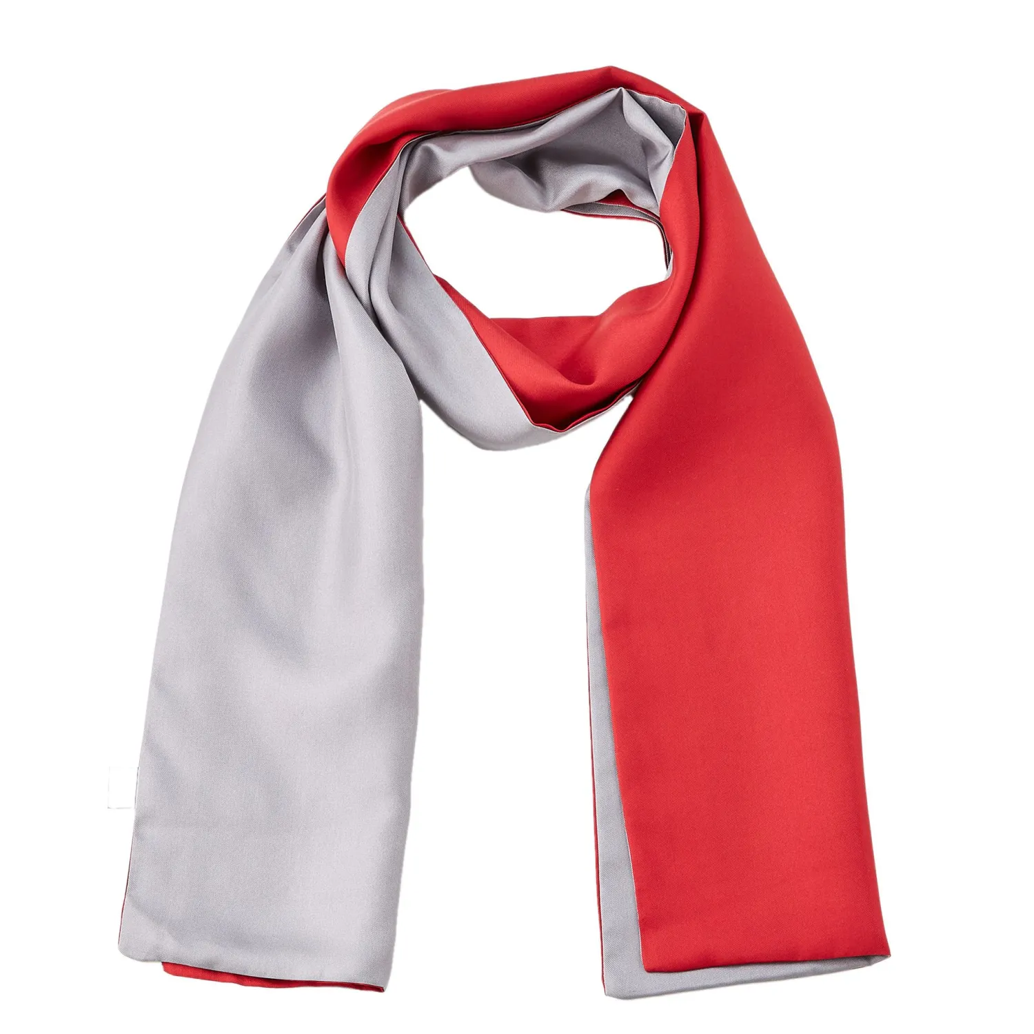Bruce Field Foulard en pure soie bicolore