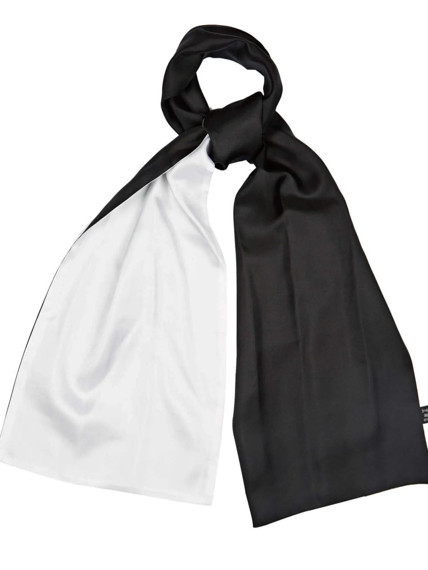 Bruce Field Foulard en pure soie bicolore