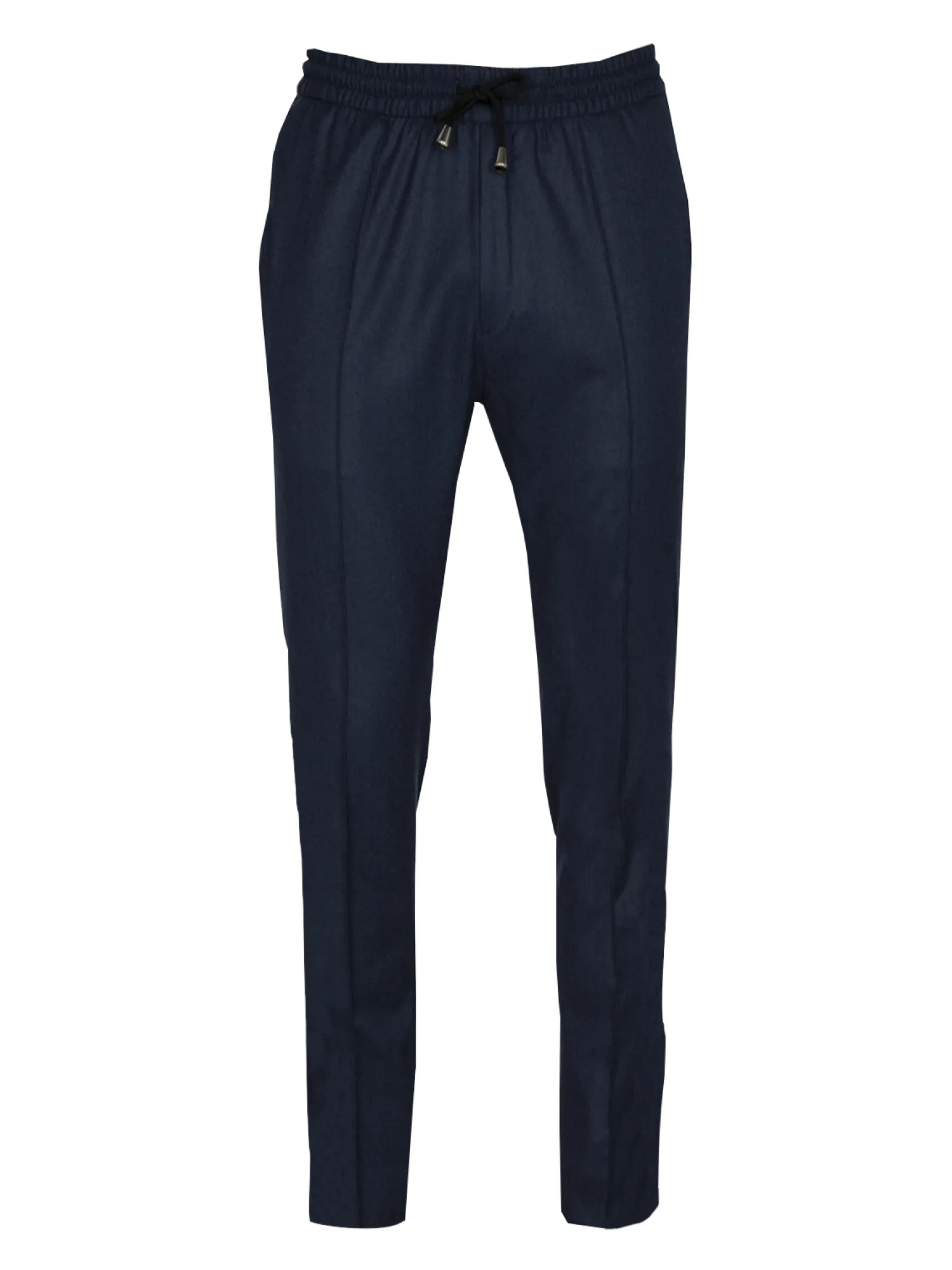 Homme Bruce Field Pantalon Dany fuselé flanelle pure laine à cordon