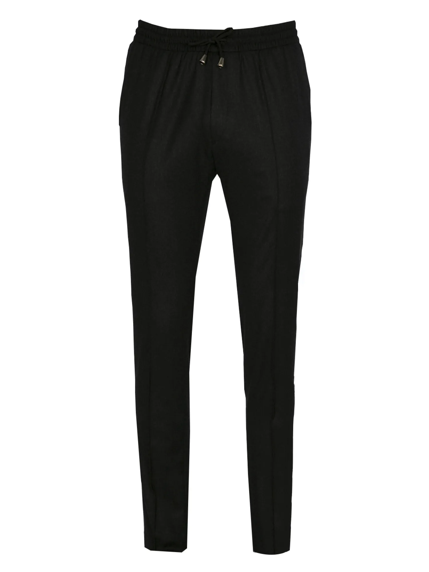 Homme Bruce Field Pantalon Dany fuselé flanelle pure laine à cordon