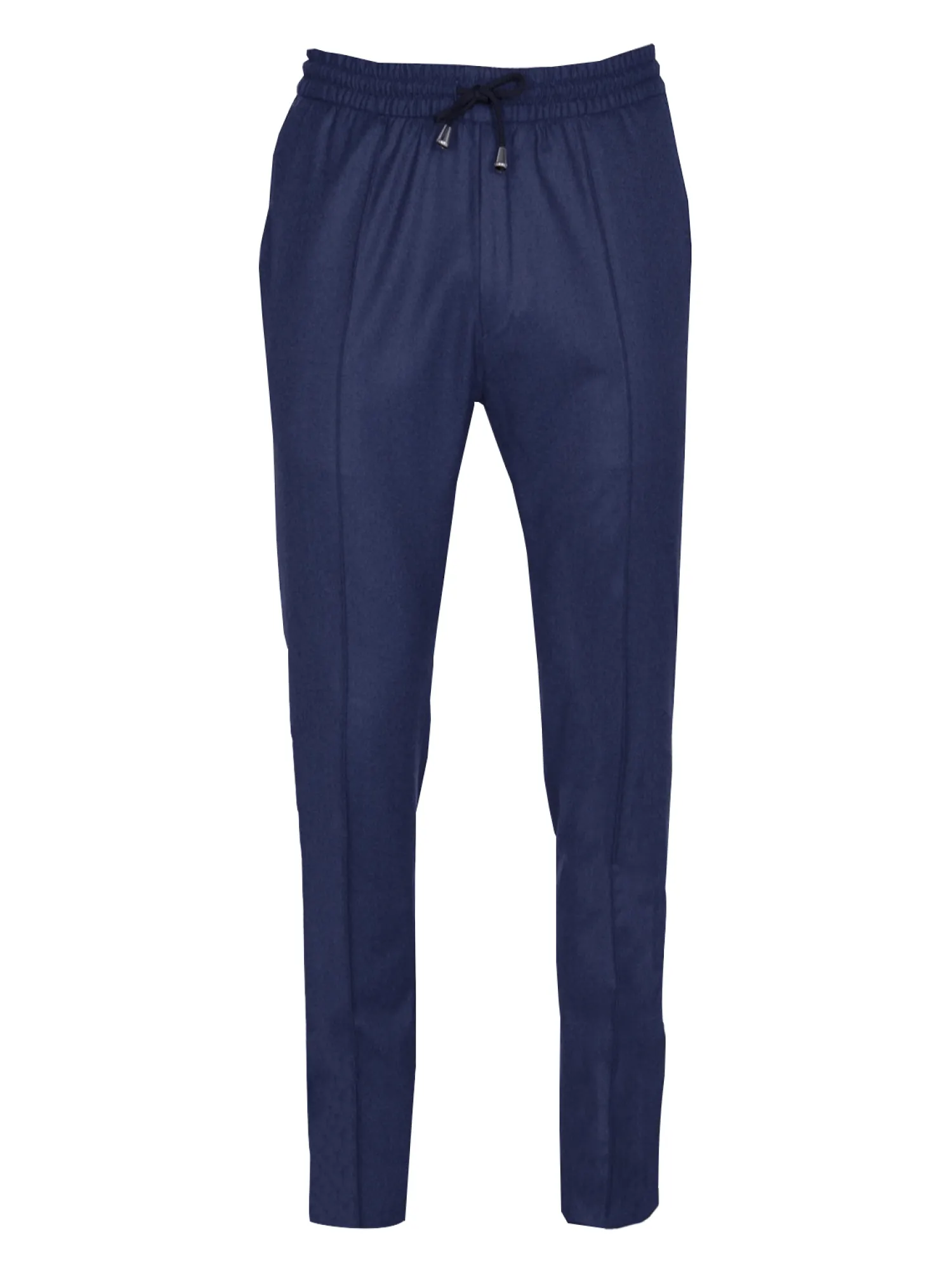 Homme Bruce Field Pantalon Dany fuselé flanelle pure laine à cordon