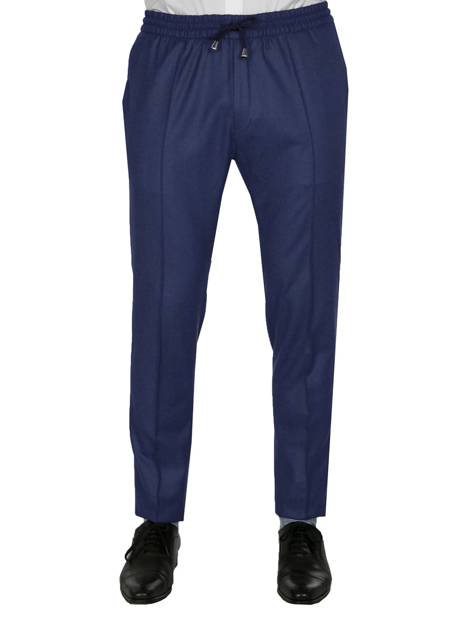 pantalon_dany_fusel_flanelle_pure_laine__cordon_2.webp Homme Bruce Field Pantalon Dany fuselé flanelle pure laine à cordon