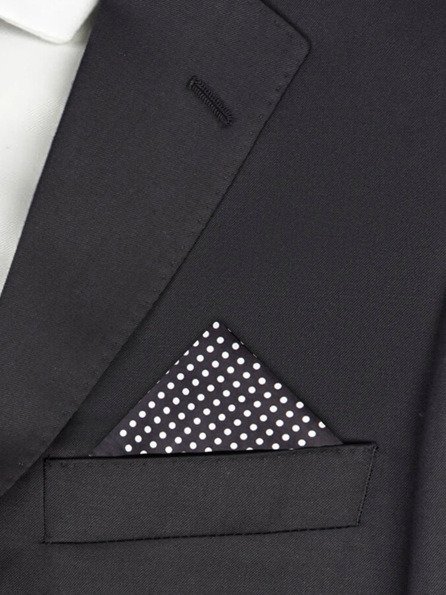 Bruce Field Pochette de costume en pure soie aux motifs fantaisie