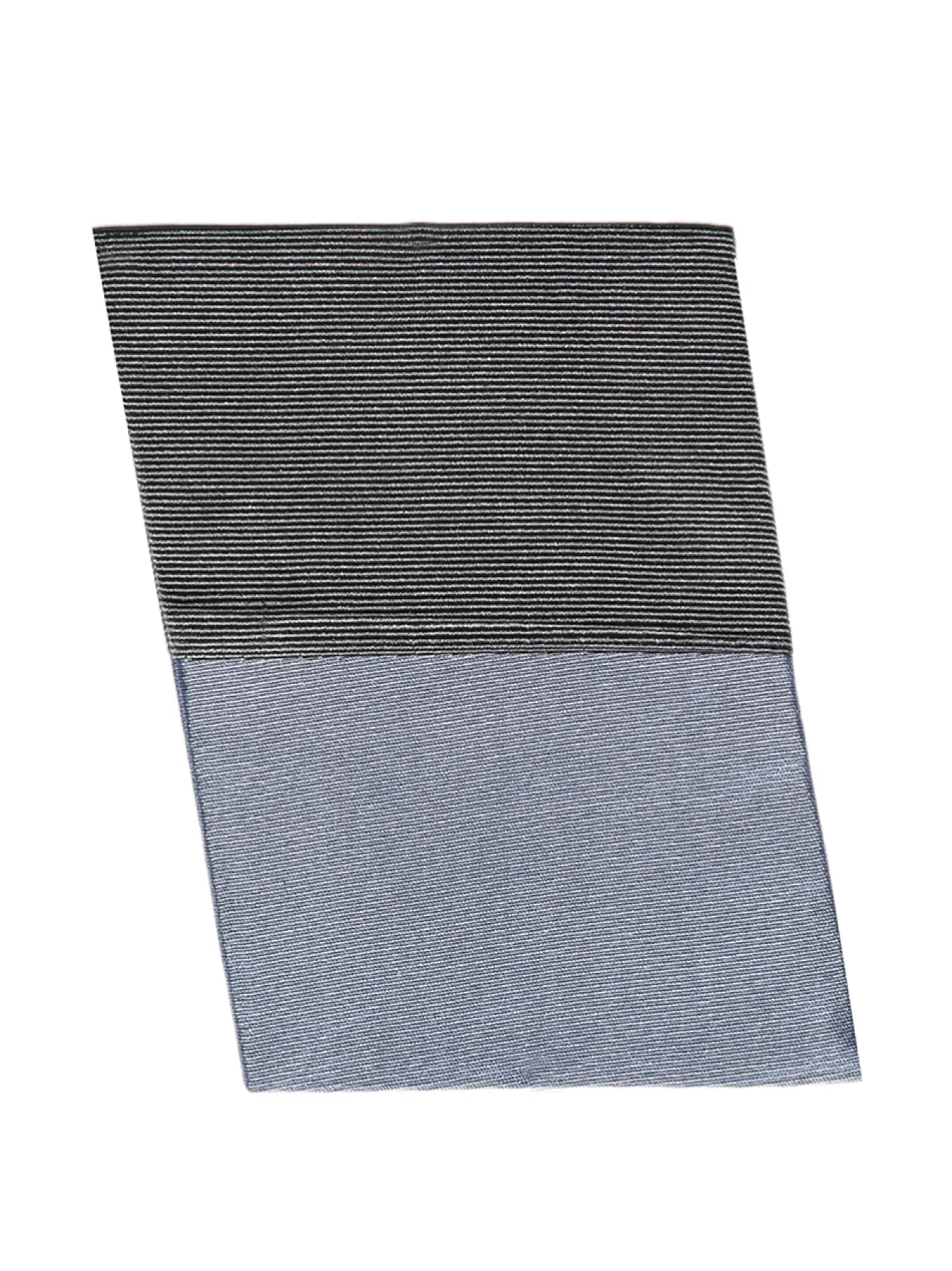 Bruce Field Pochette de costume en pure soie bicolore / fantasy