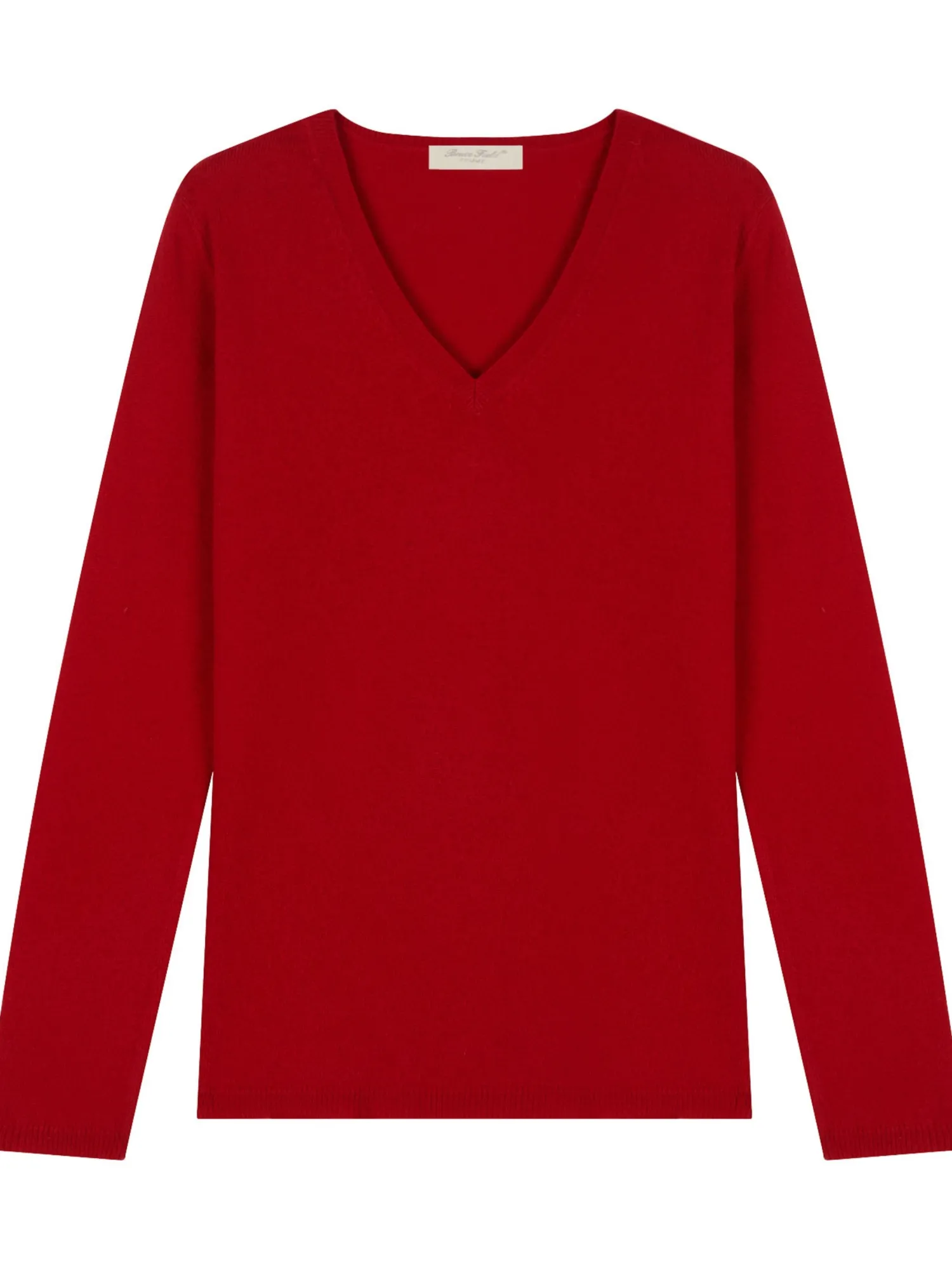 Femme Bruce Field Pull fermme col V en laine et cachemire jauge 12 Maeva