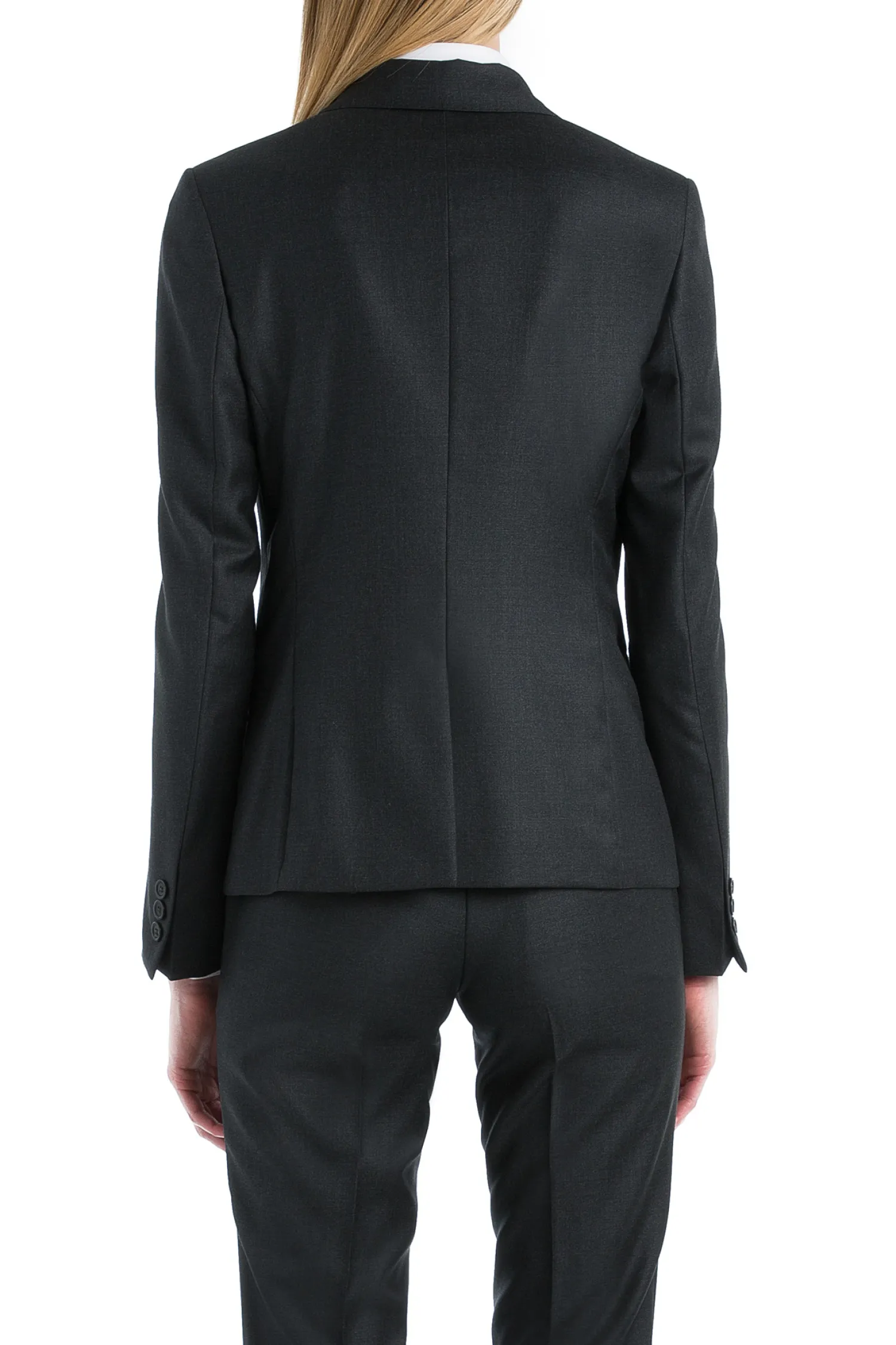 Femme Bruce Field Tailleur cintré pure laine pantalon cigarette Super 110's Vitale Barberis Canonico