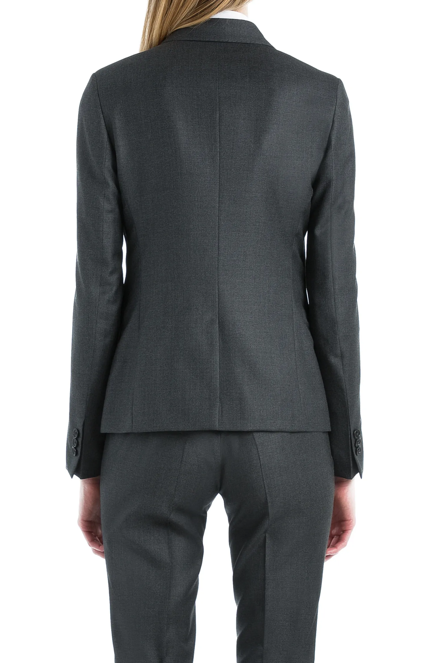 Femme Bruce Field Tailleur cintré pure laine pantalon cigarette Super 110's Vitale Barberis Canonico