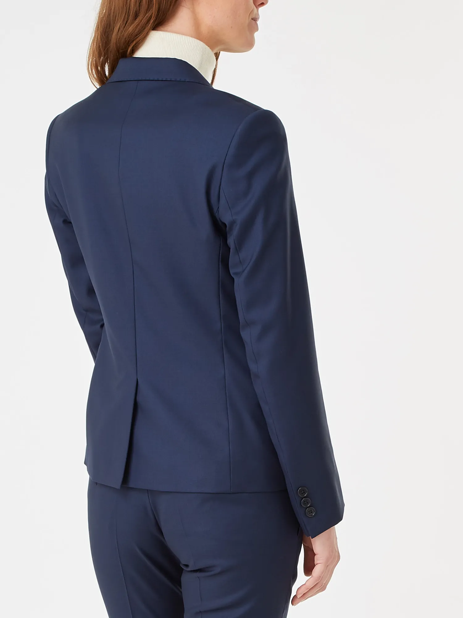 Femme Bruce Field Tailleur cintré pure laine pantalon cigarette Super 110's Vitale Barberis Canonico