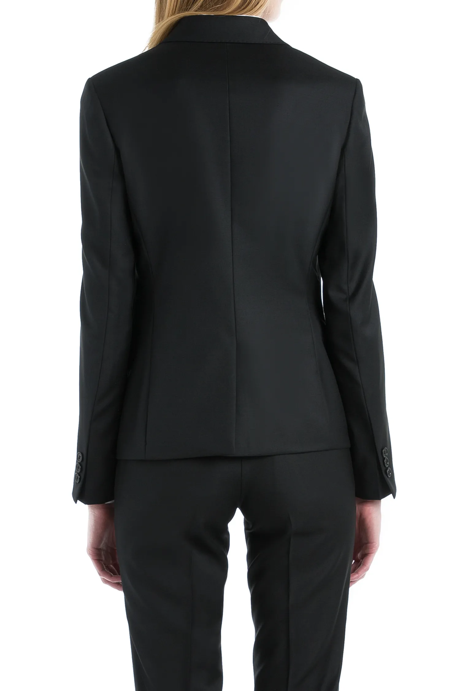 Femme Bruce Field Tailleur cintré pure laine pantalon cigarette Super 110's Vitale Barberis Canonico