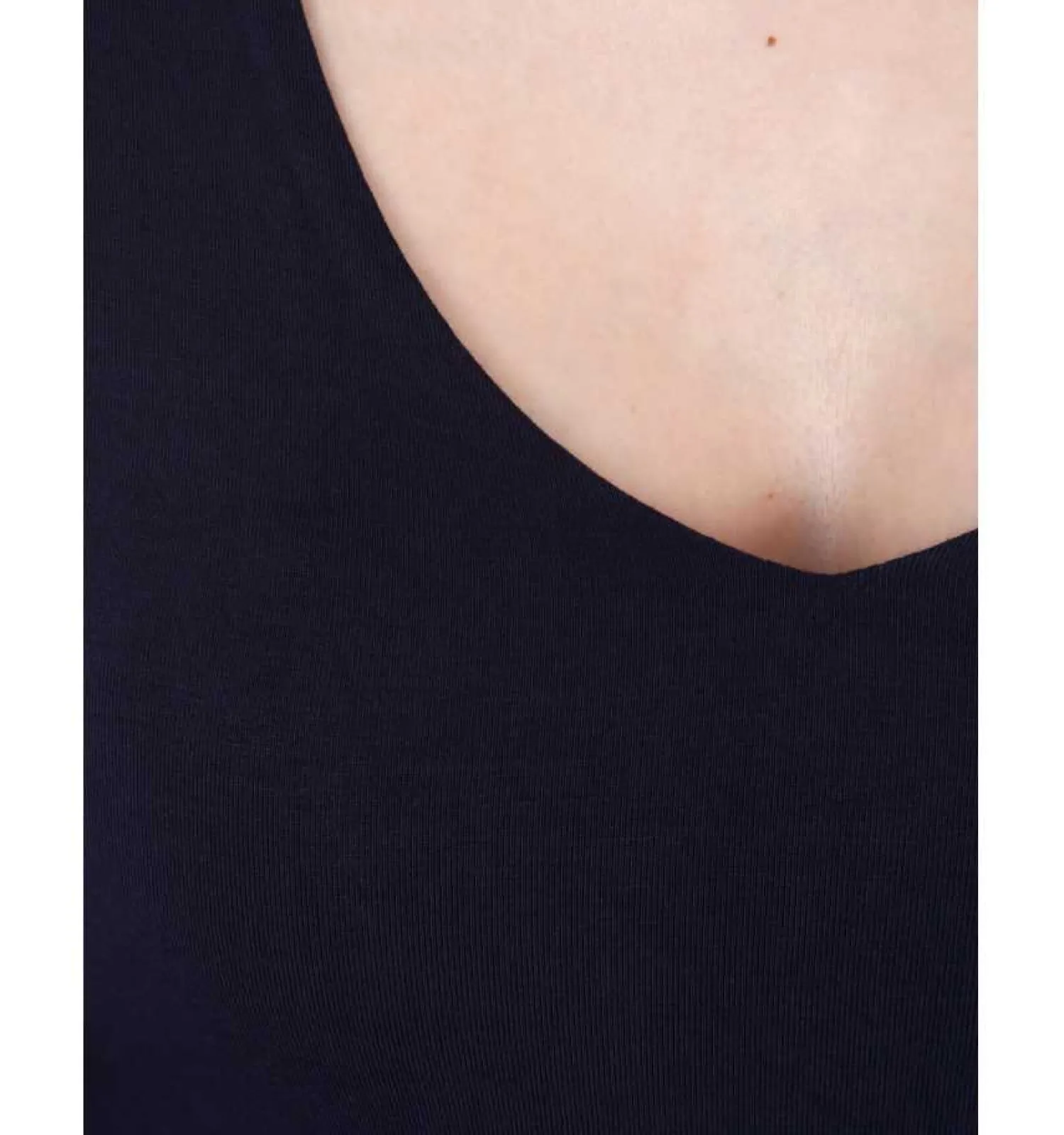 tshirt_stretch_col_v_manches__courtney_2.webp Femme Bruce Field T-shirt stretch col V manches 3/4 Courtney